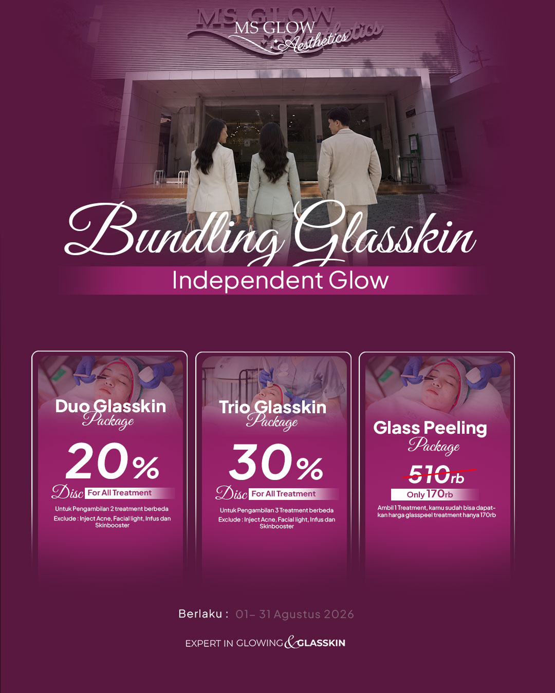 Bandung glasskin